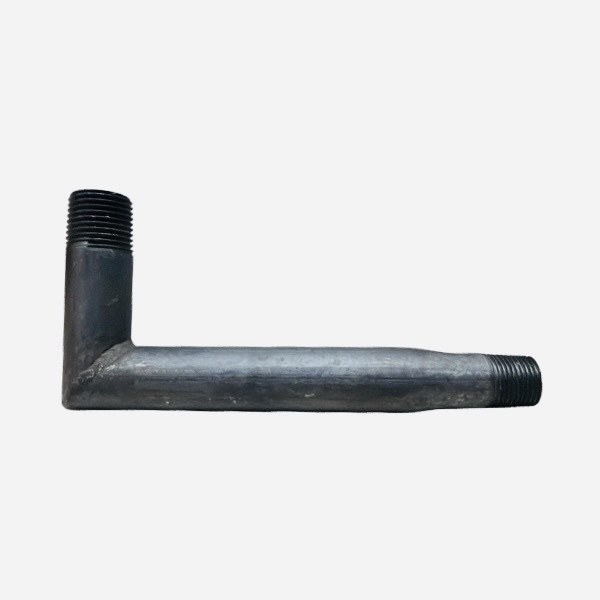 3/8" x 1/2" SCH40 Steel Reducing Tank Elbow 0402102