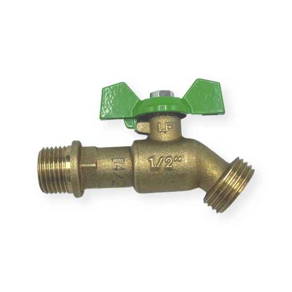1/2" T-Handle Brass Boiler Drain 0406010