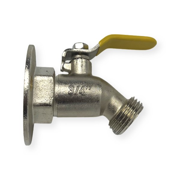 3/4" FIP Chrome-Plated Quarter Turn Sillcock 0407004