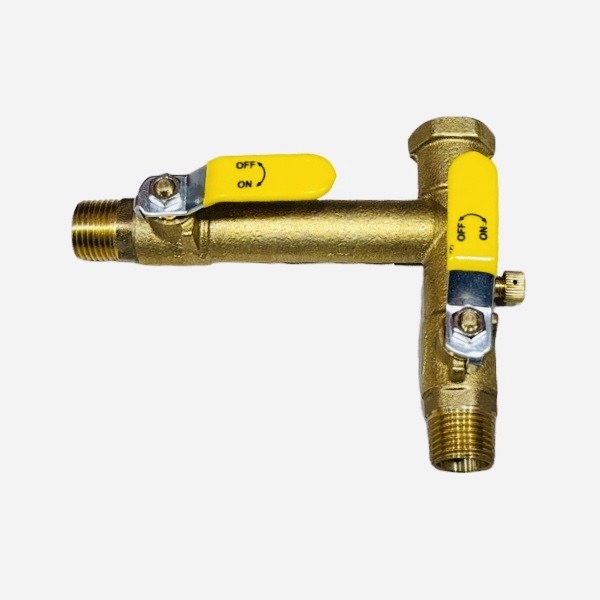 Double Shutoff Expansion Tank Valve 0408304