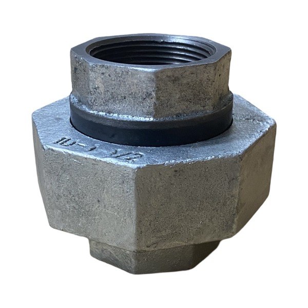 1 1/2" Galvanized Malleable Iron Insulating Union for Gas Meter 0415408