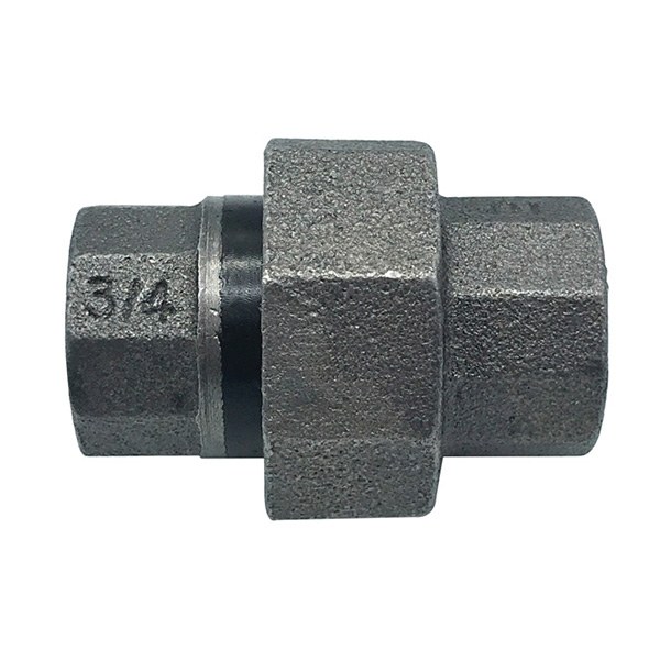 3/4" Malleable Iron Insulating Union - Black 0417702