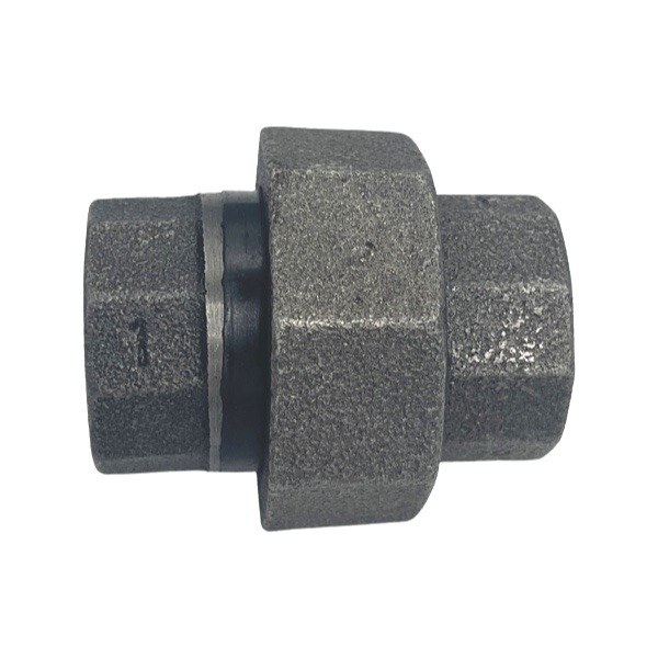 1" Malleable Iron Insulating Union - Black 0417704