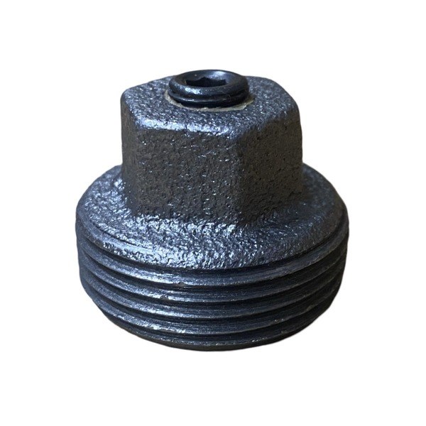 3/4" Gas Meter Nut Plug with 1/8" Tap 0418801