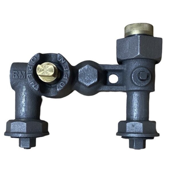 6" Gas Meter Bar with Integral Shutoff Valve (For Class 250 Meter) 0423002