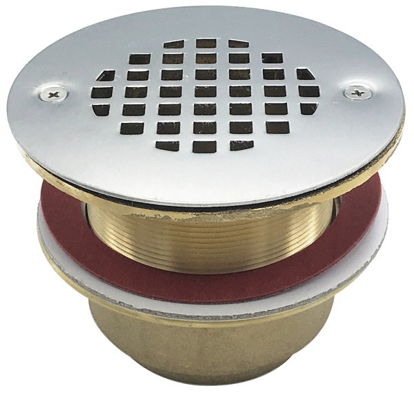 2" IPS Extra Long Brass Urinal/Shower Strainer 0521020