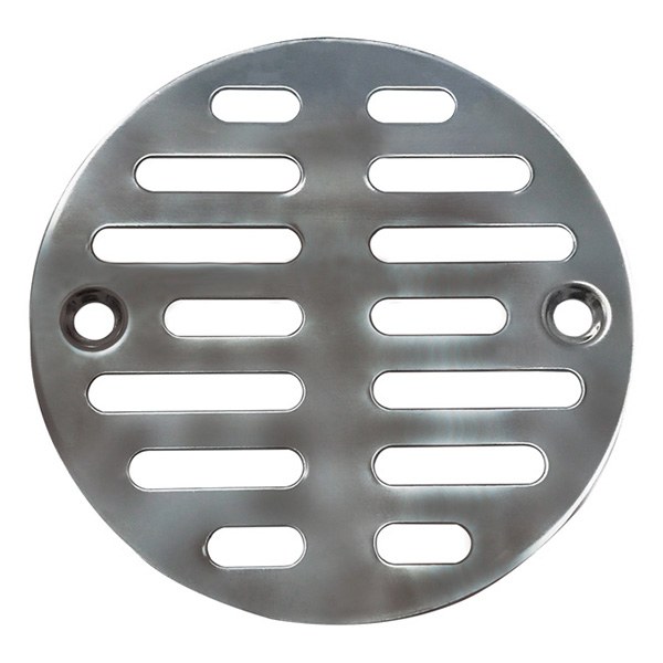 3 1/2" OD Chrome-Plated Shower Stall Grid 0530002