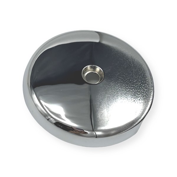 Chrome-Plated Waste & Overflow Plate - 1 Hole 0531002