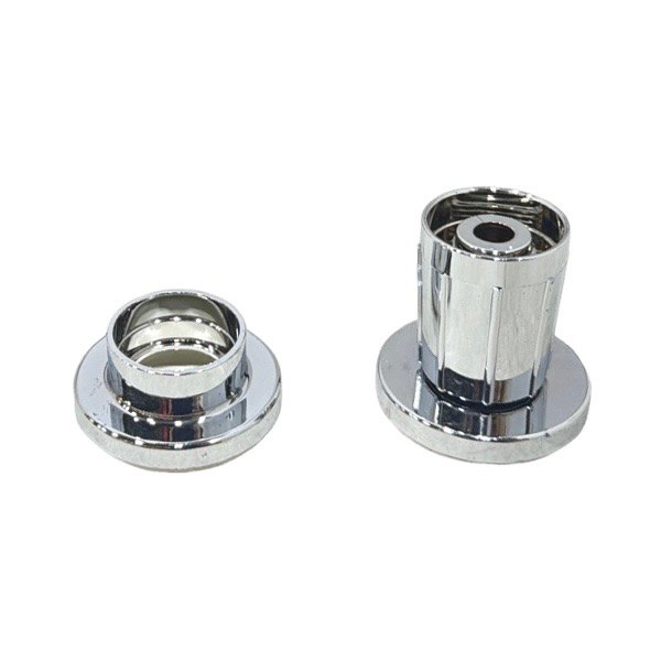 Adjustable Jiffy Flange, Chrome Plated Zinc (Pair) 0603004