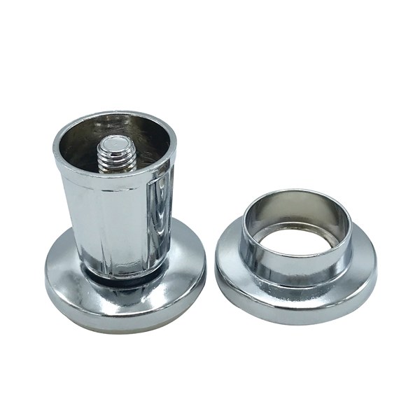 Adjustable Jiffy Flange, Chrome Plated Plastic (Pair) 0603006