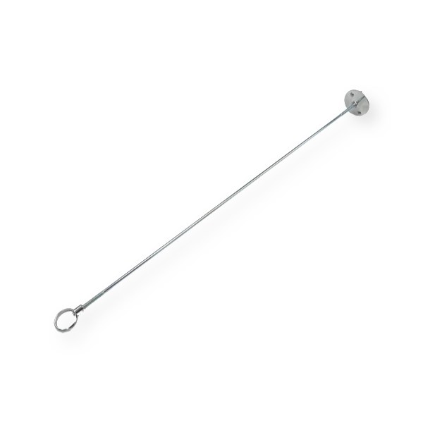 24" Ceiling Support Rod Kit With 1" Loop & Flange 0604006