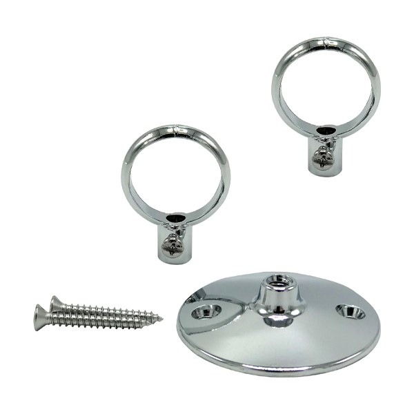 Universal Loop (Set Screw) & Flange Set For 1" OD 0605014