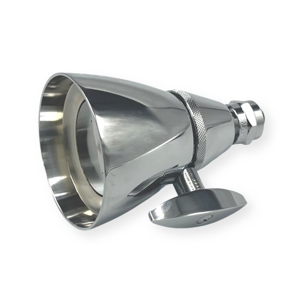 3" Chrome-Plated Solid Brass Deluxe Shower Head - 2.5 GPM 0608021
