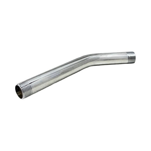 1/2" x 8" Chrome-Plated 45 Degree Shower Arm 0618004