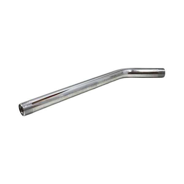 1/2" x 12" Chrome-Plated 45 Degree Shower Arm 0618008