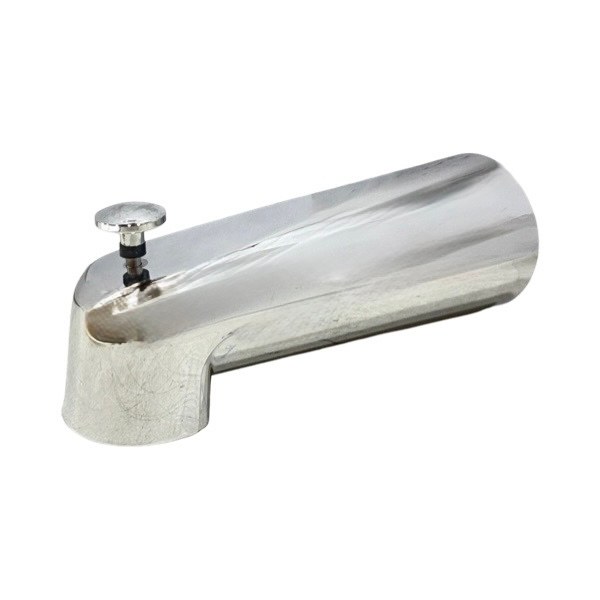 7" Chrome-Plated Zinc Diverter Spout - Front Mount 0620009