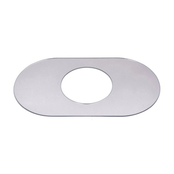 Acrylic Single Lever Trim Cover Plate 0623502