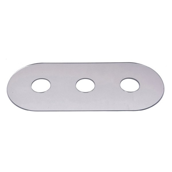 Acrylic 3 Handle Trim Cover Plate 0623506