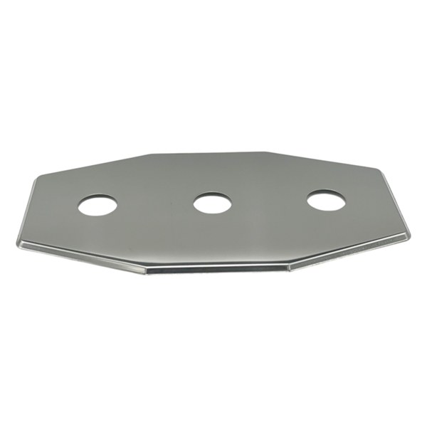 3-HOLE Stainless Steel Shower Cover Plate 0623554