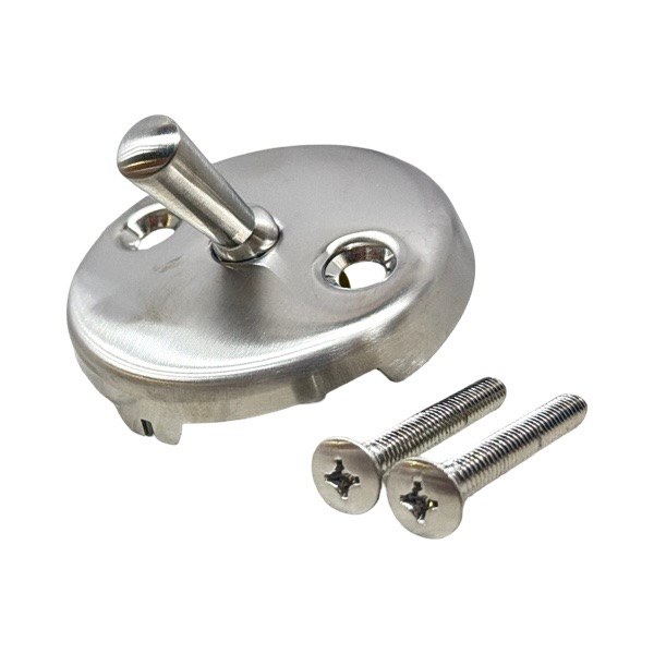 Satin Nickel Tub Trip Lever Plate Assembly 0626012