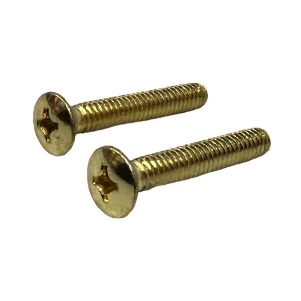 Polished Brass Face Plate Screws 0627006