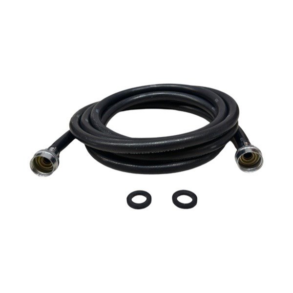 12' Rubber Washing Machine Inlet Hose 0802012