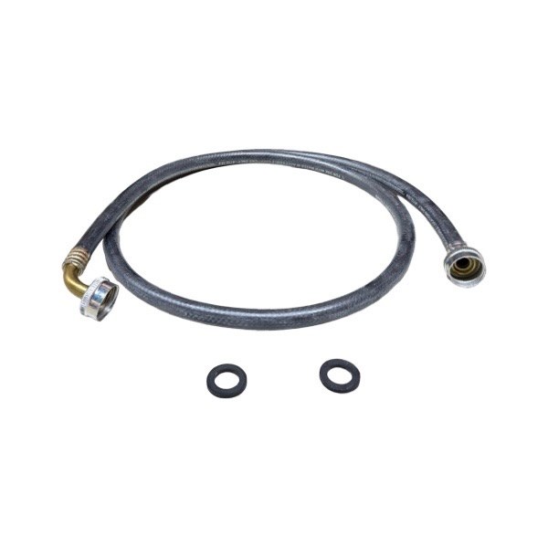 5' Rubber Washing Machine Hose With Goosneck 0802304