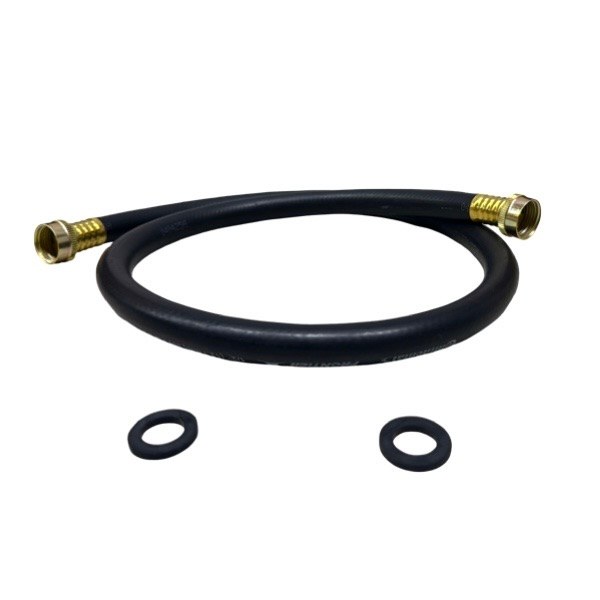 4' Heavy Duty Rubber Washing Machine Inlet Hose 0802504