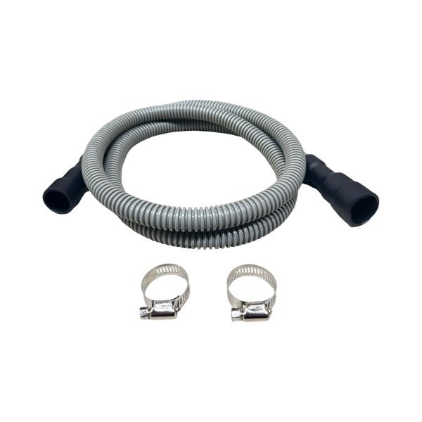 5/8" x 6' Corrugated Plastic Dishwasher Drain Hose 0807020
