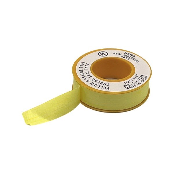 1/2" x 520" Yellow Thread Seal Tape 1001020