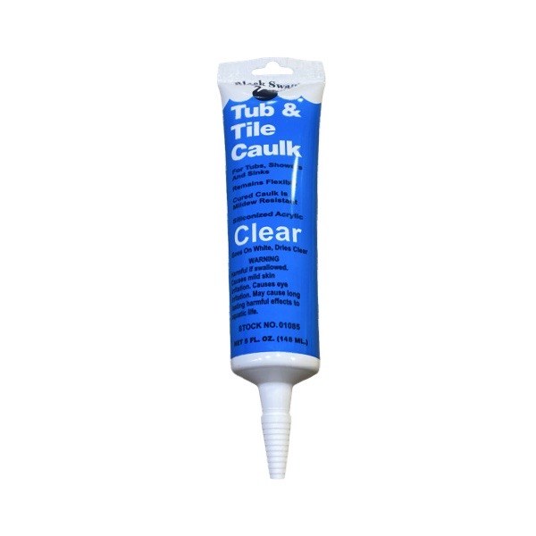 5 OZ Clear Tub & Tile Caulk 1009003