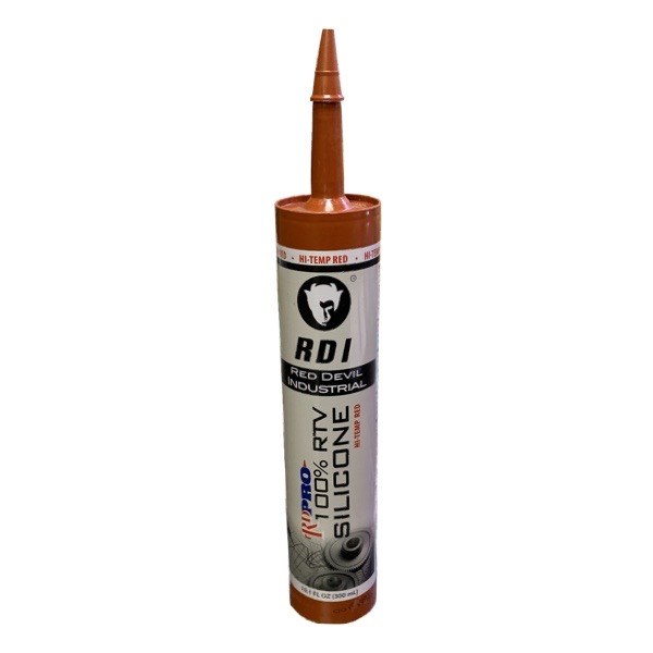 Red Devil [08090I] Hi-Heat RTV Red Silicone 1011702