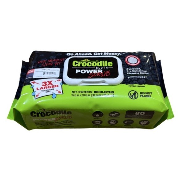 CROCODILE CLOTH-POWER SCRUB (80) 1012310
