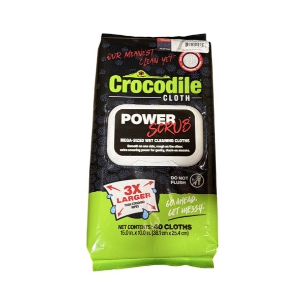 CROCODILE CLOTH-POWER SCRUB (40) 1012312