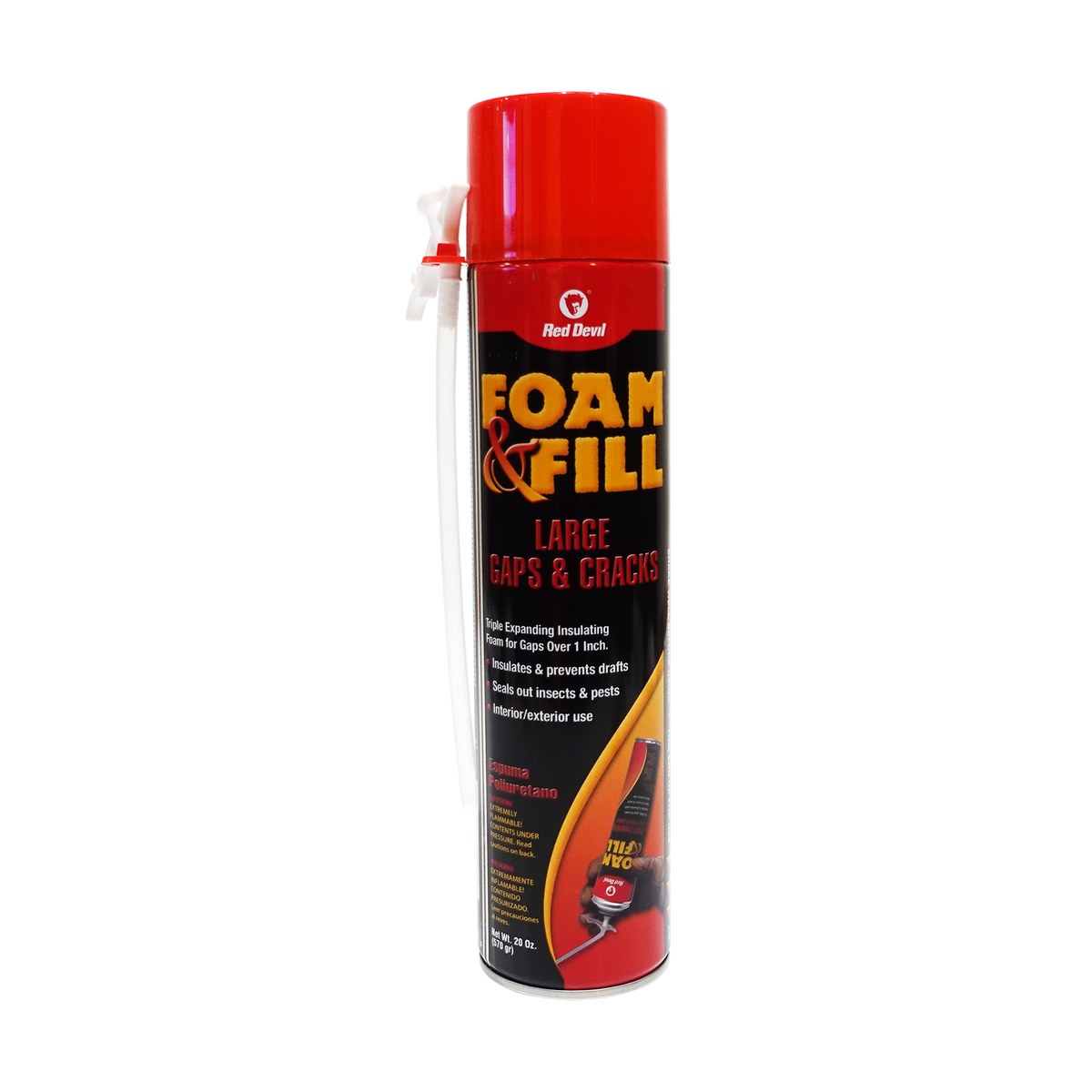 Red Devil [0912] 20 oz Large Gaps and Cracks Polyurethane Foam Sealant 1026107