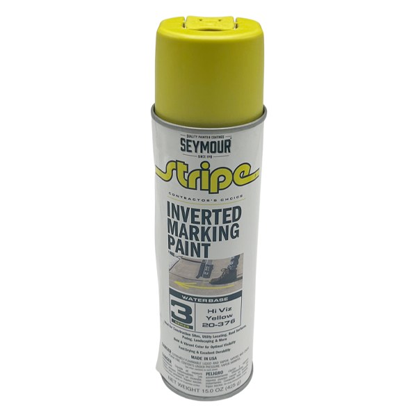 Yellow Inverted Marking Spray Paint 1031006