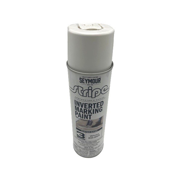 White Inverted Marking Spray Paint 1031008