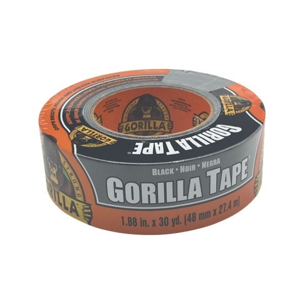 2" x 35 YD Gorilla Tape - Black 1033004