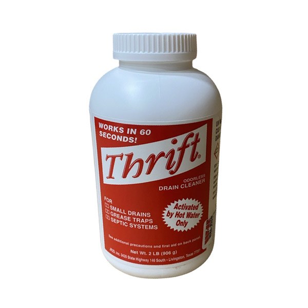 "Thrift" Drain Cleaner Crystals - 2 LB 1038004