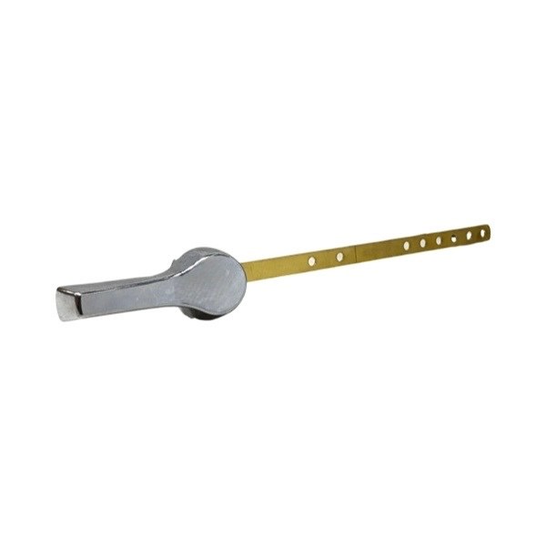 Chrome-Plated Premium Flat Brass Arm Tank Lever Handle (Boxed) 1318002