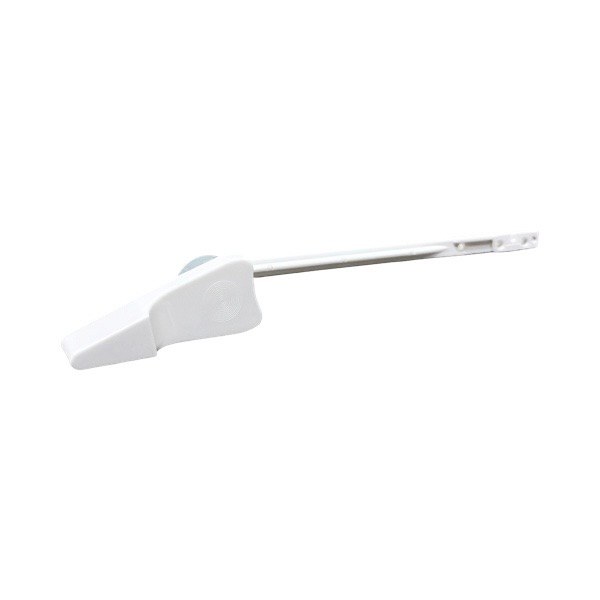 8" Straight Tank Lever White ABS 1318144