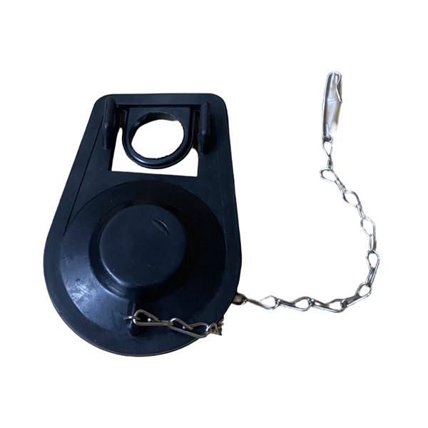 Black Dual-Fit Toilet Flapper Ball (Display Carded) 1331007