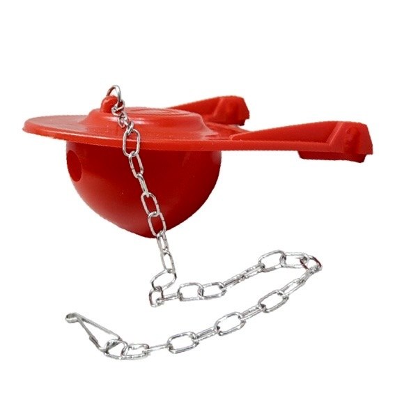 3" Red Toilet Flapper with Chain & Hook To Fit Kohler CLASS-5 1331056