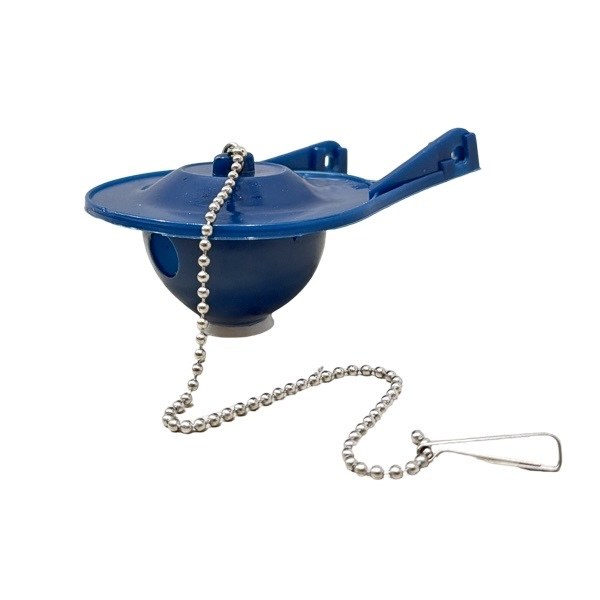 3" Blue Flapper With Chain To Fit Mansfield 1331060