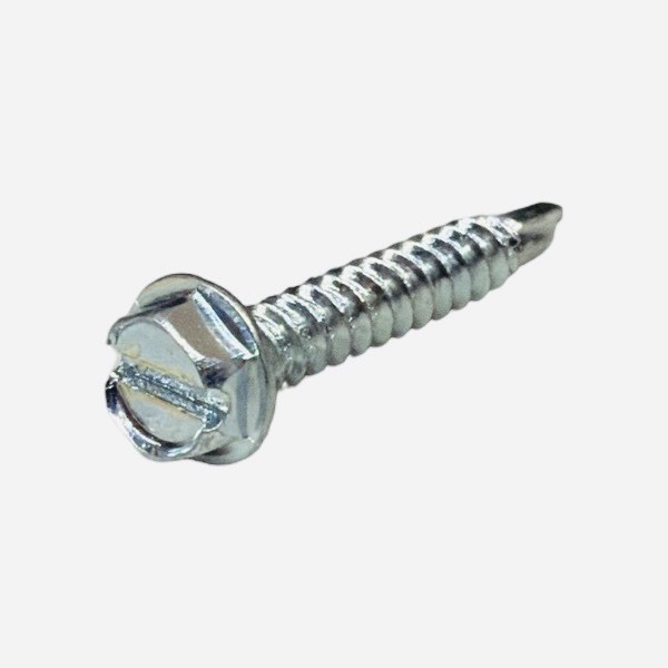 1" Hex Slotted "Tek" Drill and Tap Sheet Metal Screws 1334008