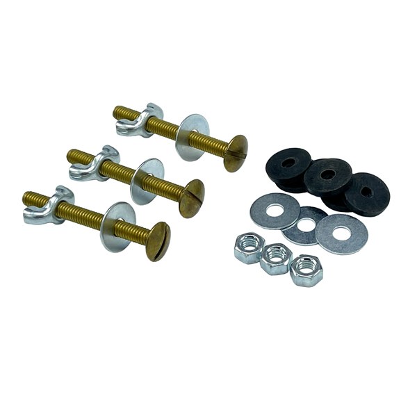 Brass Tank-to-Bowl Bolts (3 Bolt Set) 1338010