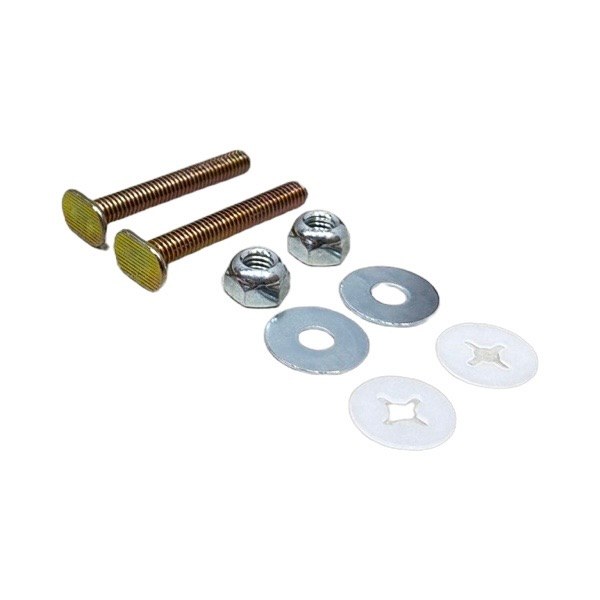 5/16" x 2 1/4" Brass-Plated Flange Bolts (Pair) 1344012