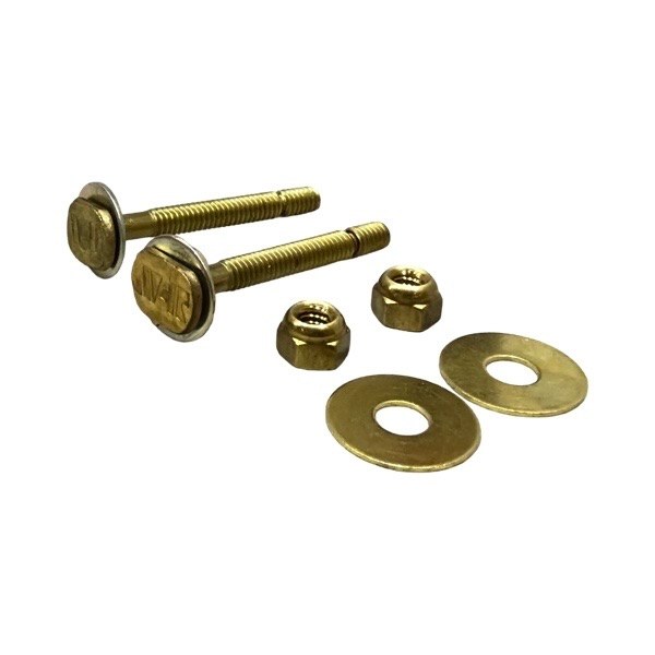 1/4" x 2 1/4" Brass E-Z Fix Snap-Off Closet Flange Bolts 1346504