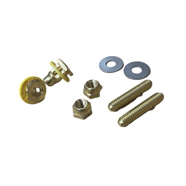 SetFast Brass Closet Bolts - 2 1/4" Long 1347502