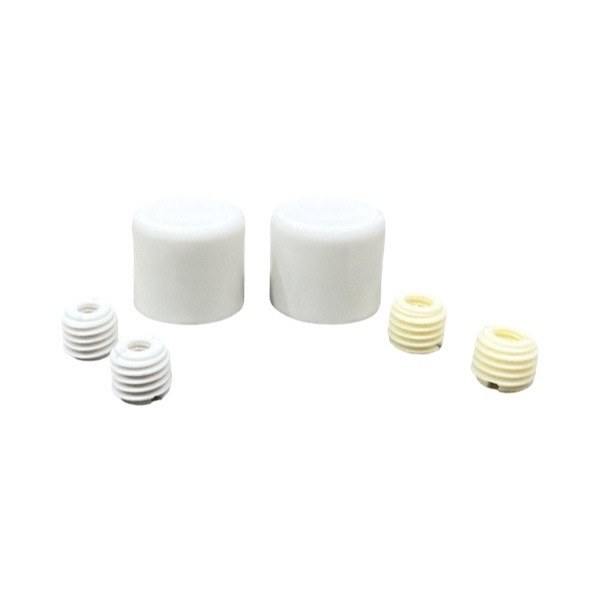 E-Z Twist White Plastic Toilet Bolt Cap 1348005